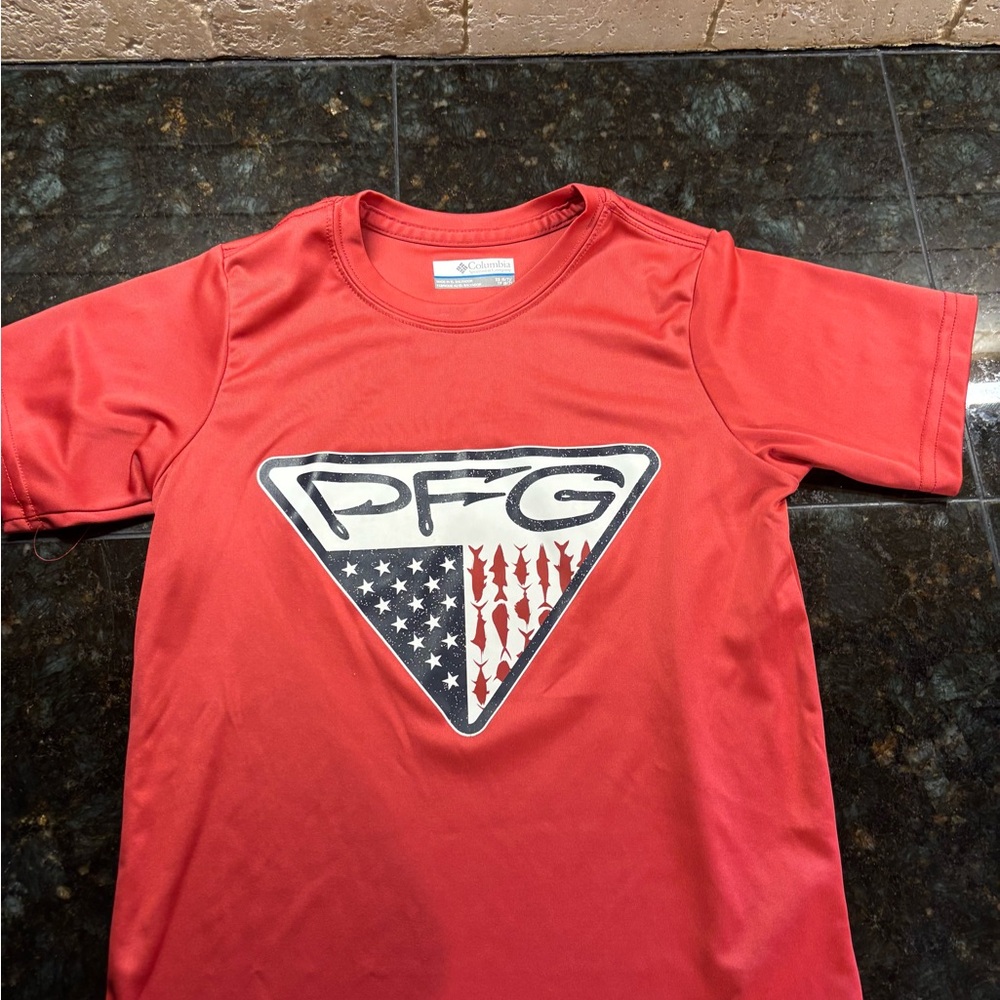 Columbia Red Sportswear Tee